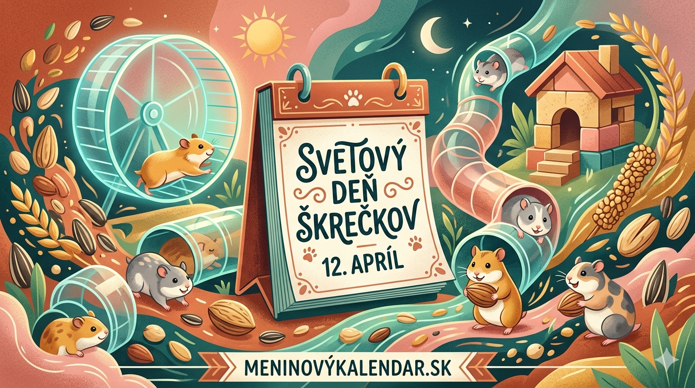 Svetový deň škrečkov: Malí hrdinovia s obrovským srdcom a plnými lícami 🐹🌻✨ (12. apríl)