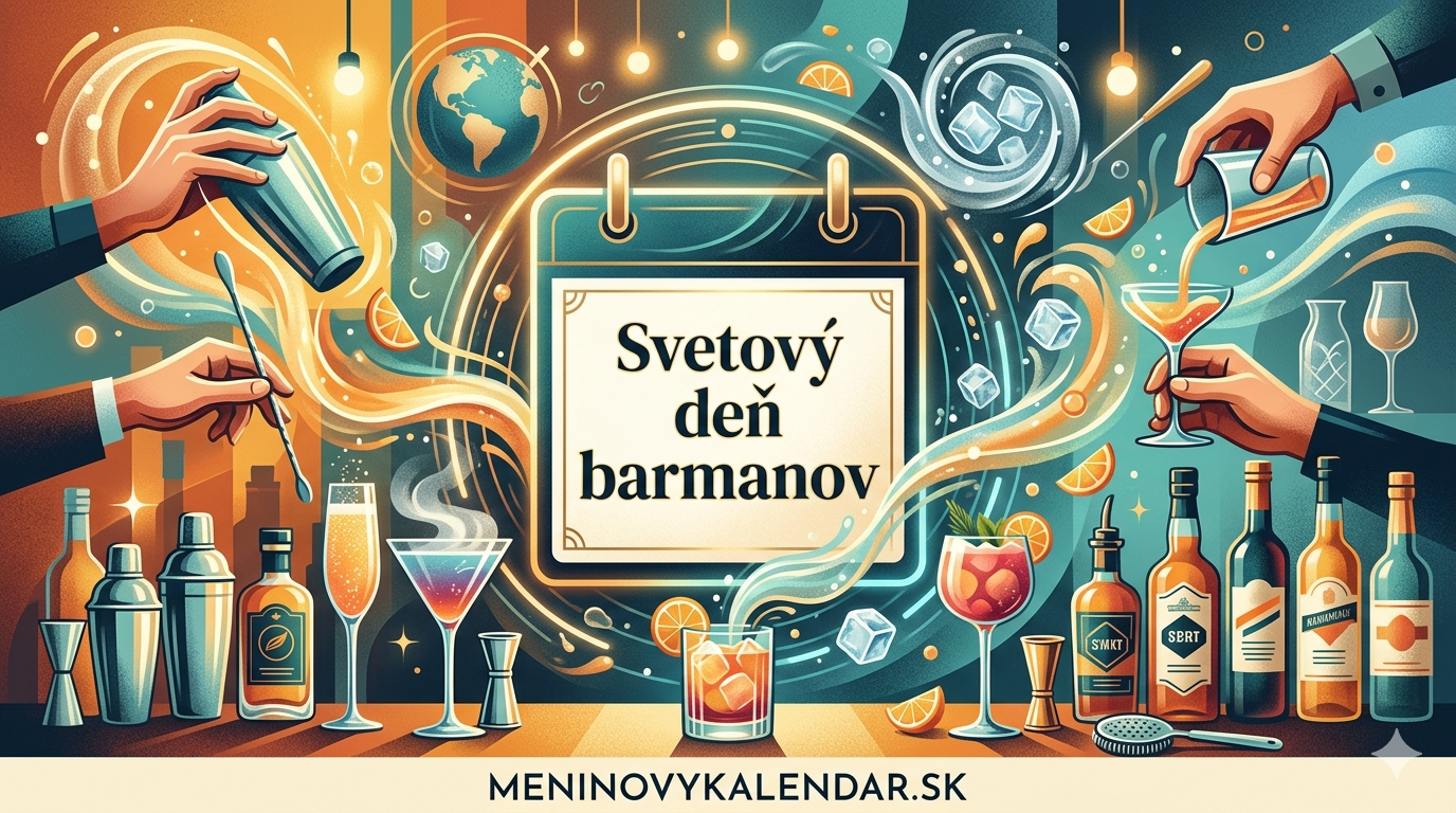 Svetový deň barmanov: Oslava umelcov, ktorí miešajú chute a príbehy 🍸🍹✨ (24. február)