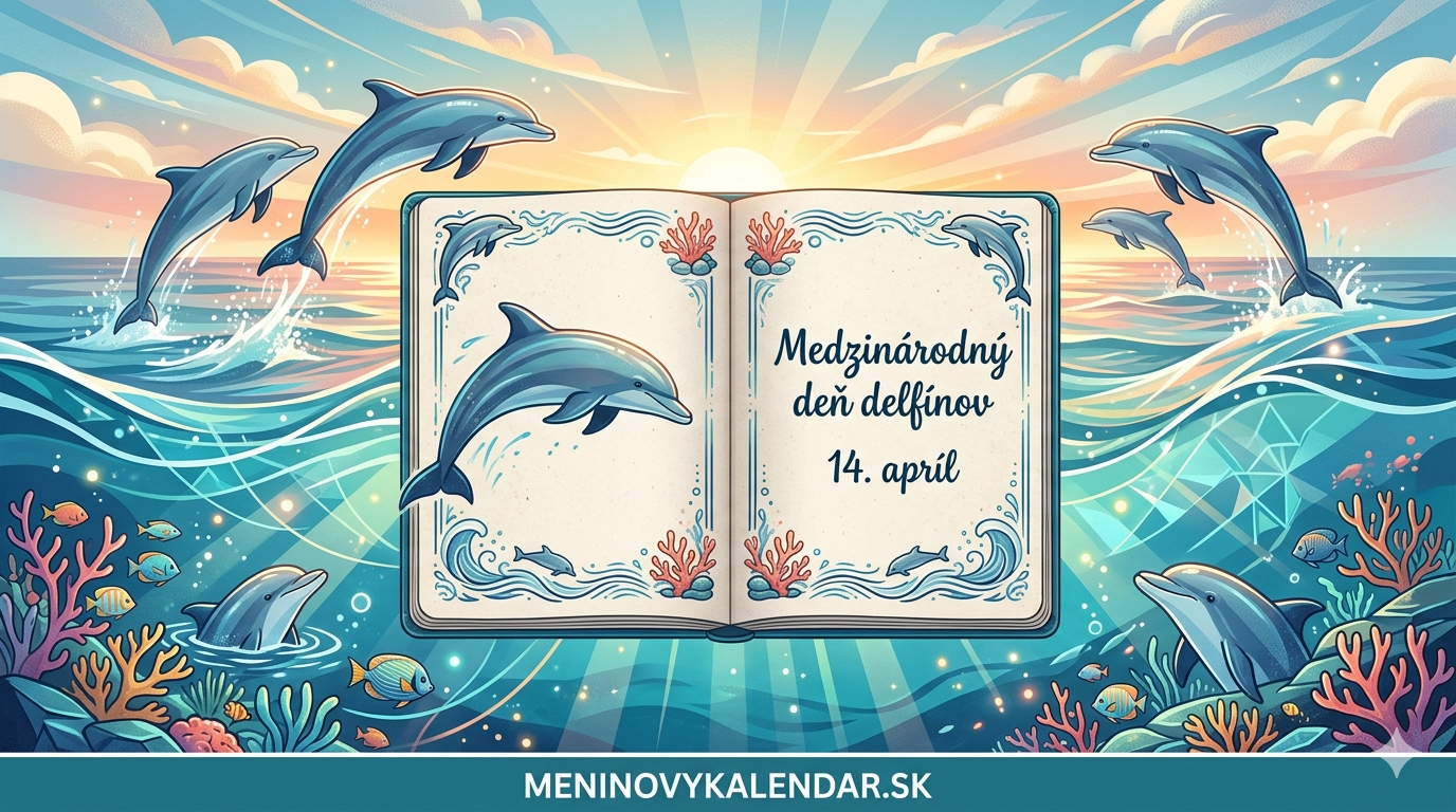 Medzinárodný deň delfínov: Inteligentní vládcovia vĺn a symboly slobody 🐬🌊✨ (14. apríl)