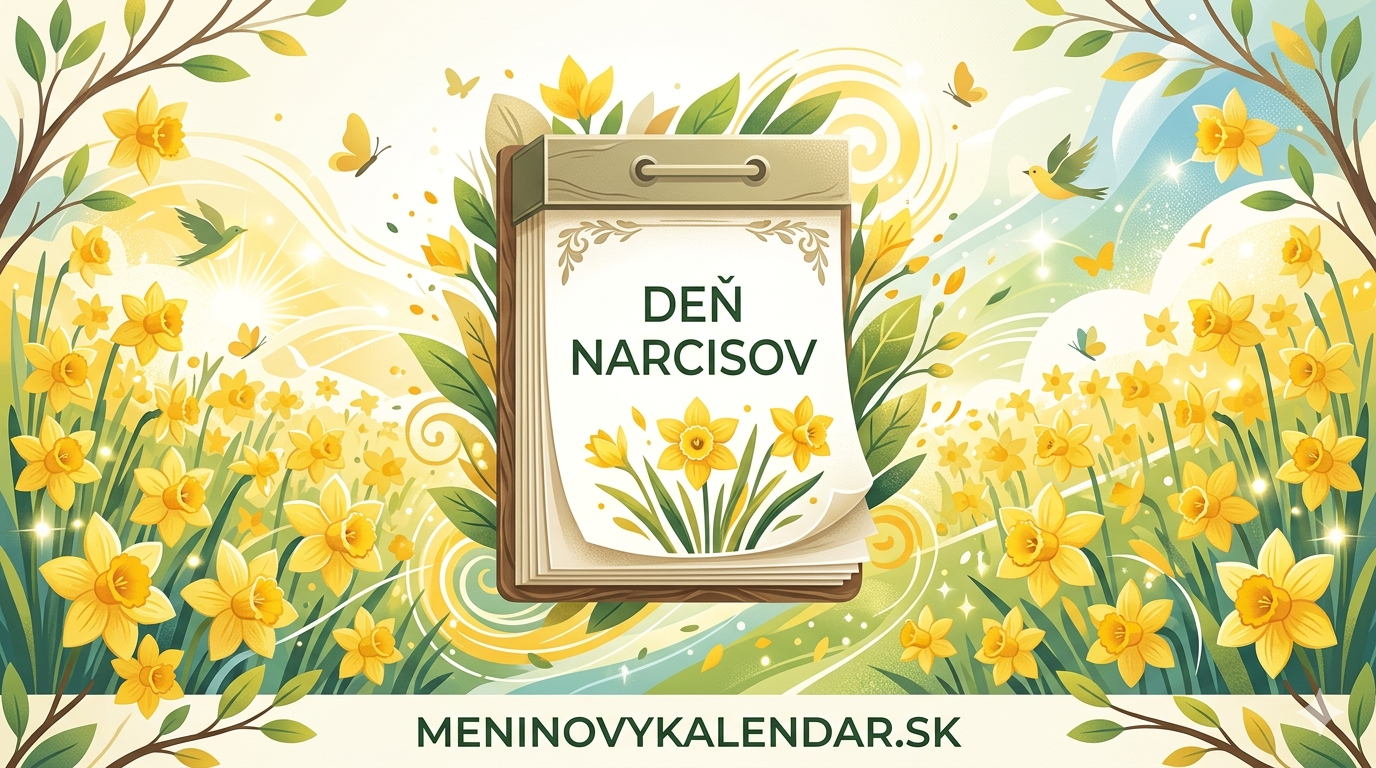 Deň narcisov: Keď sa celá krajina zjednotí pod žltým kvetom nádeje 🌼💛✨ (16. apríl 2026)