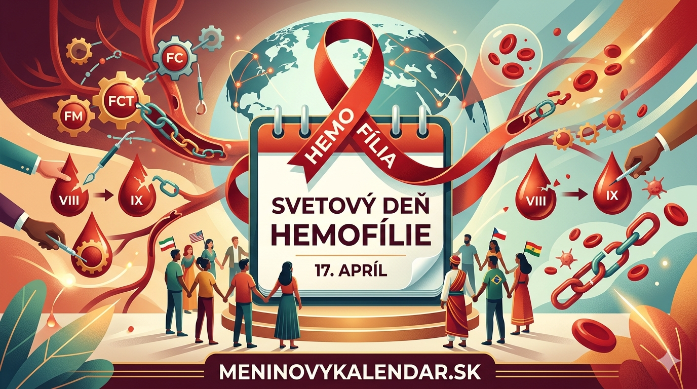Svetový deň hemofílie: Keď je každá kvapka krvi vzácna 🩸🧬✨ (17. apríl)