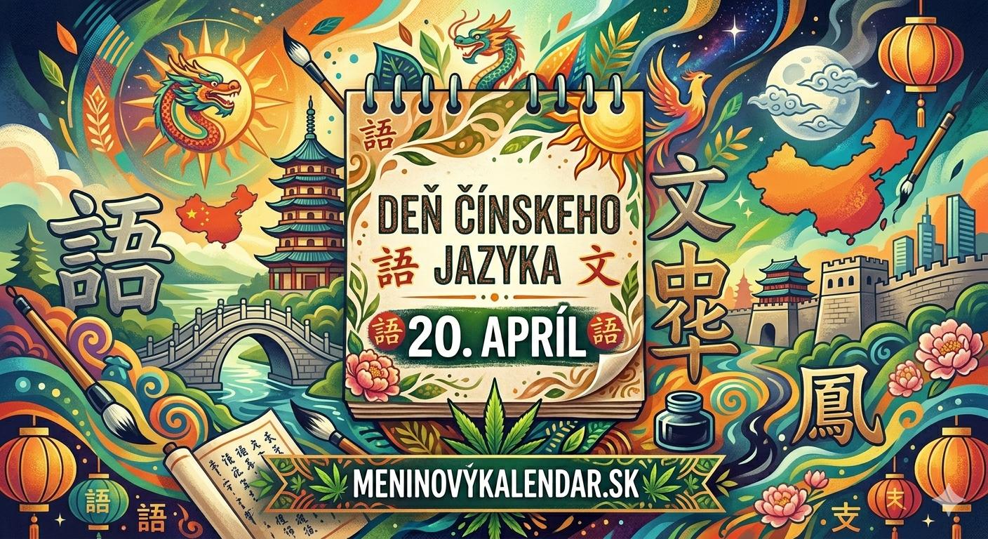 Deň čínskeho jazyka: Oslava tisícročnej múdrosti a umenia znakov 🏮📜🖌️ (20. apríl)