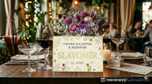 <img src="cesta-k-vasmu-obrazku.jpg" 
     alt="Štýlové blahoželanie k meninám pre meno Slavomír, 22. apríl. Na obrázku je elegantná karta na prestretom stole s kyticou fialových kvetov, pohárom červeného vína, malým darčekom a logom meninovýKalendár.sk" 
     width="1200" 
     height="675">
