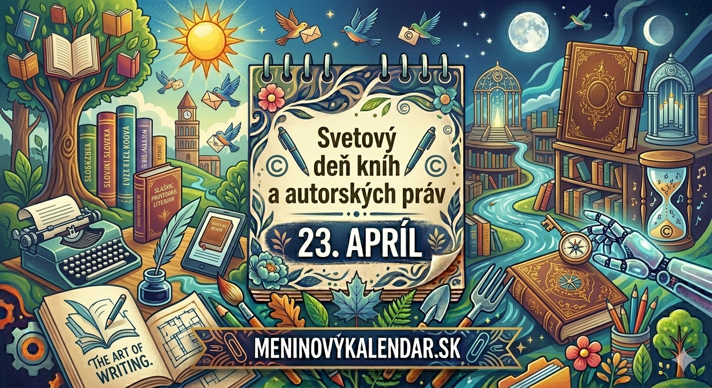 Svetový deň kníh a autorských práv: Oslava príbehov, ktoré menia svet 📚🌹✨ (23. apríl)