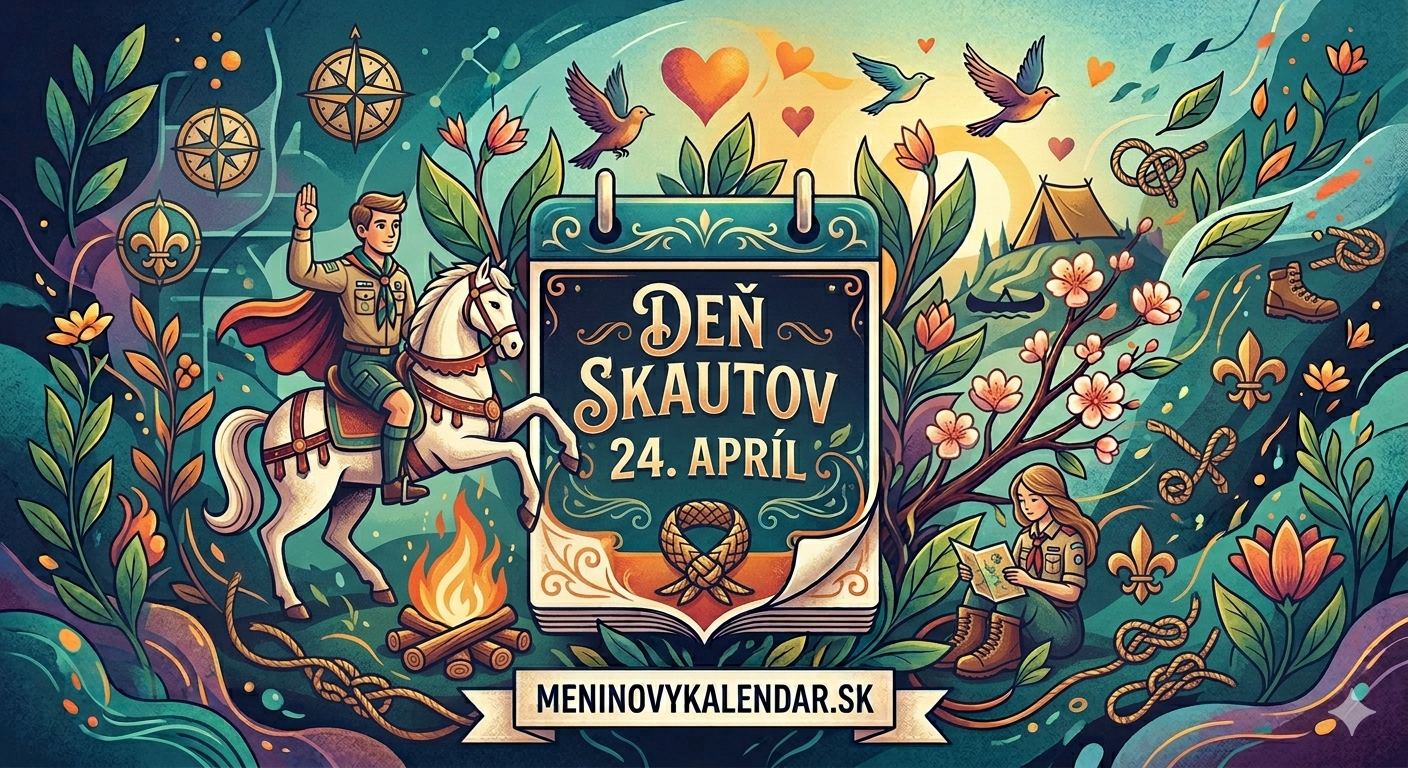 Deň skautov: Sviatok odvahy, priateľstva a vernosti prírode ⚜️🏕️🌲✨ (24. apríl)