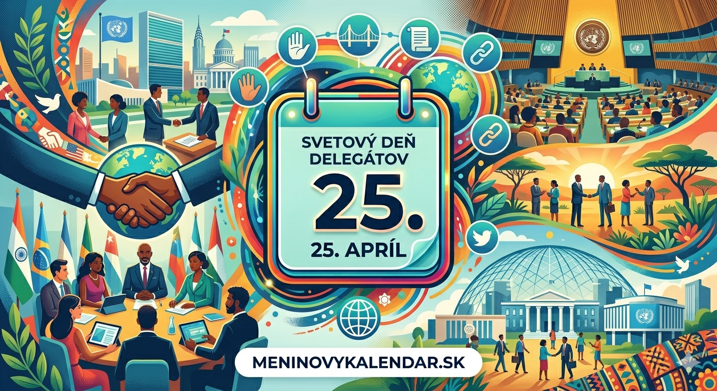 Svetový deň delegátov: Architekti mieru v zákulisí svetovej politiky 🇺🇳🤝🌍✨ (25. apríl)