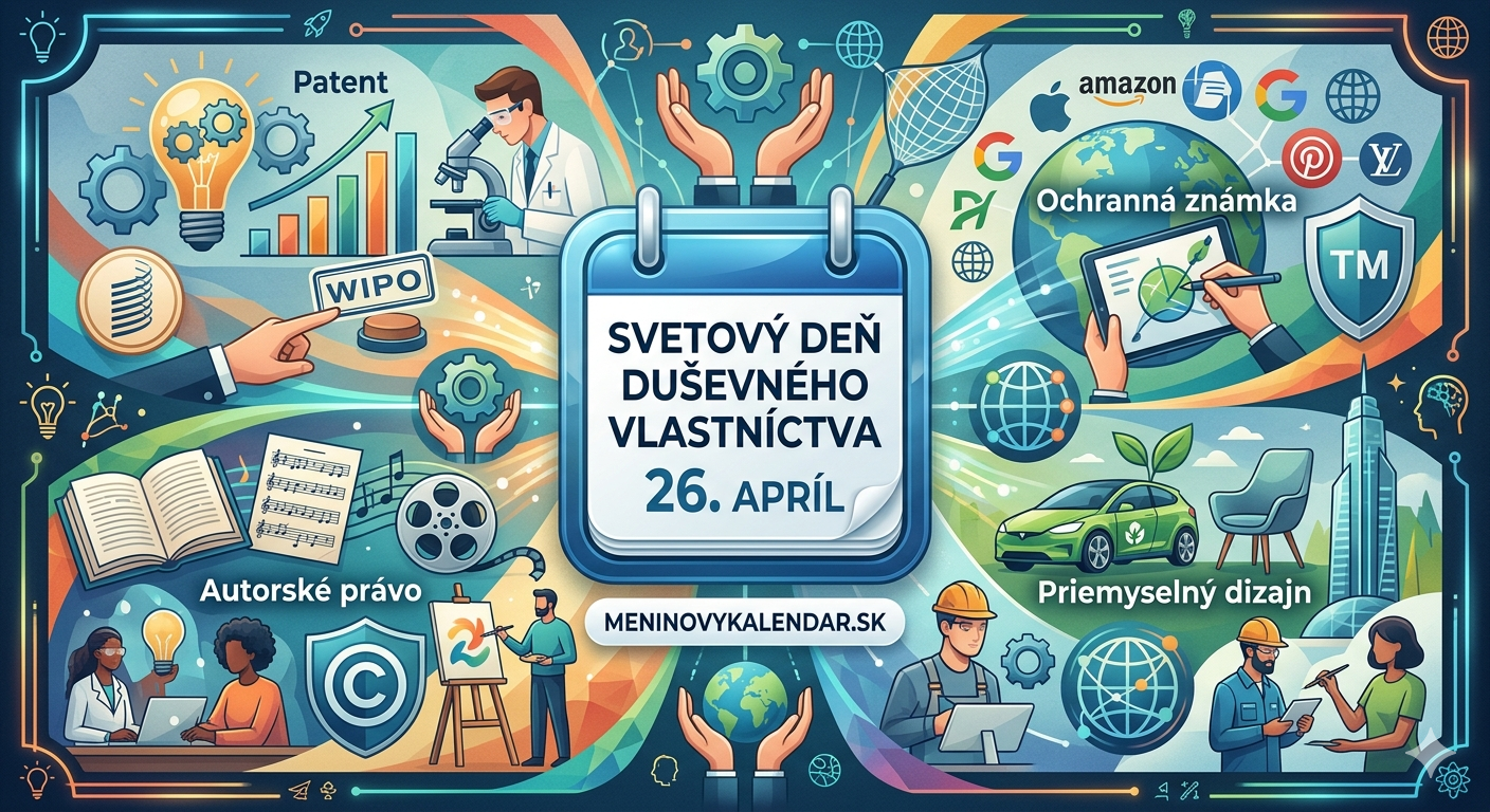 Svetový deň duševného vlastníctva: Keď sa nápad stáva pokladom 💡📜🏗️✨ (26. apríl)