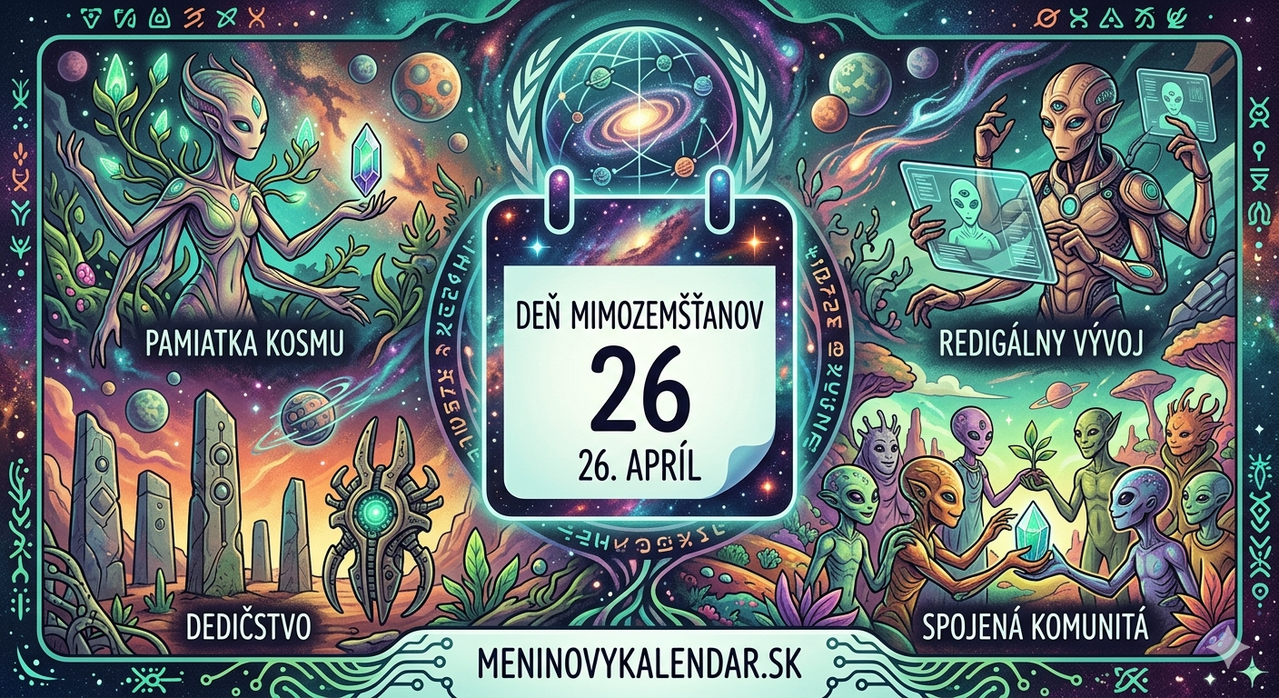 Deň mimozemšťanov: Oslava neznáma, ktorá spája vedu a sci-fi 👽🛸🌌✨ (26. apríl)