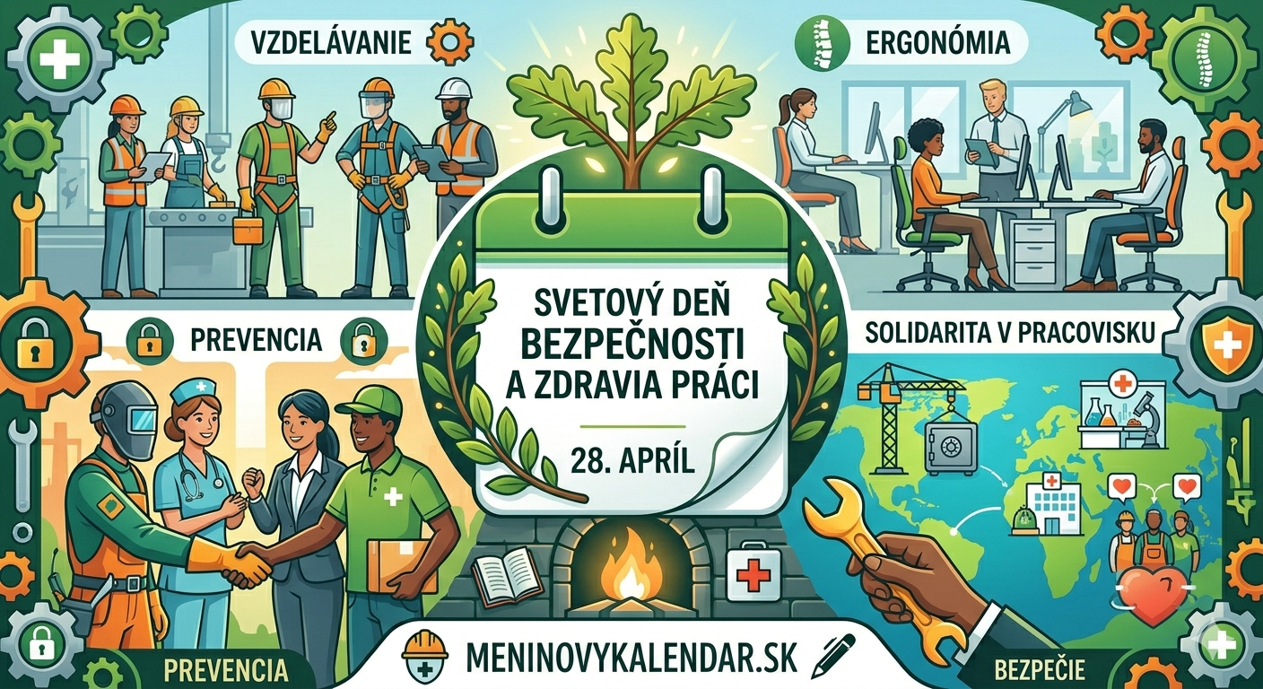 Svetový deň bezpečnosti a zdravia pri práci: Budovanie kultúry prevencie v digitálnom veku 🛡️👷‍♀️💻✨ (28. apríl)