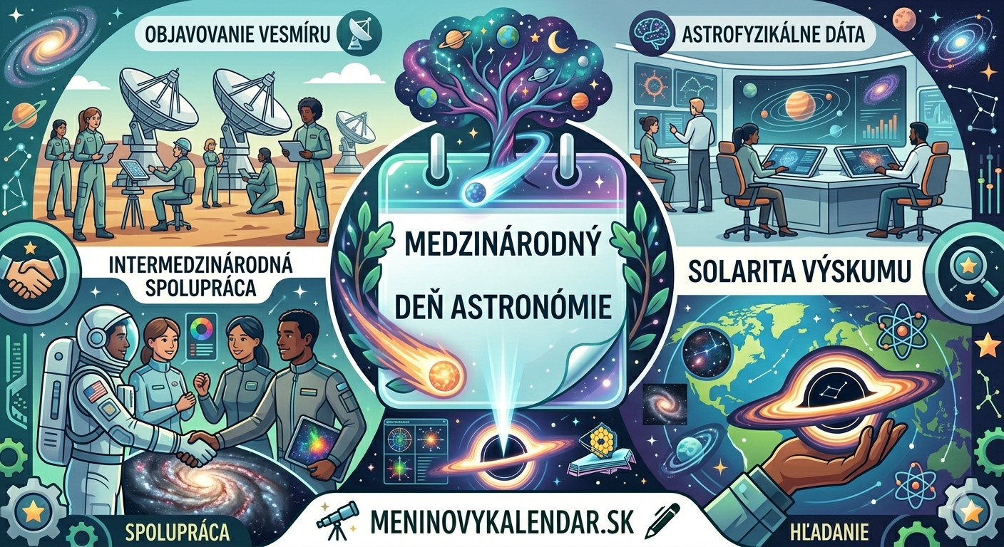 Medzinárodný deň astronómie: Okná do vesmíru dokorán 🌌🔭✨🛰️ (28. apríl)
