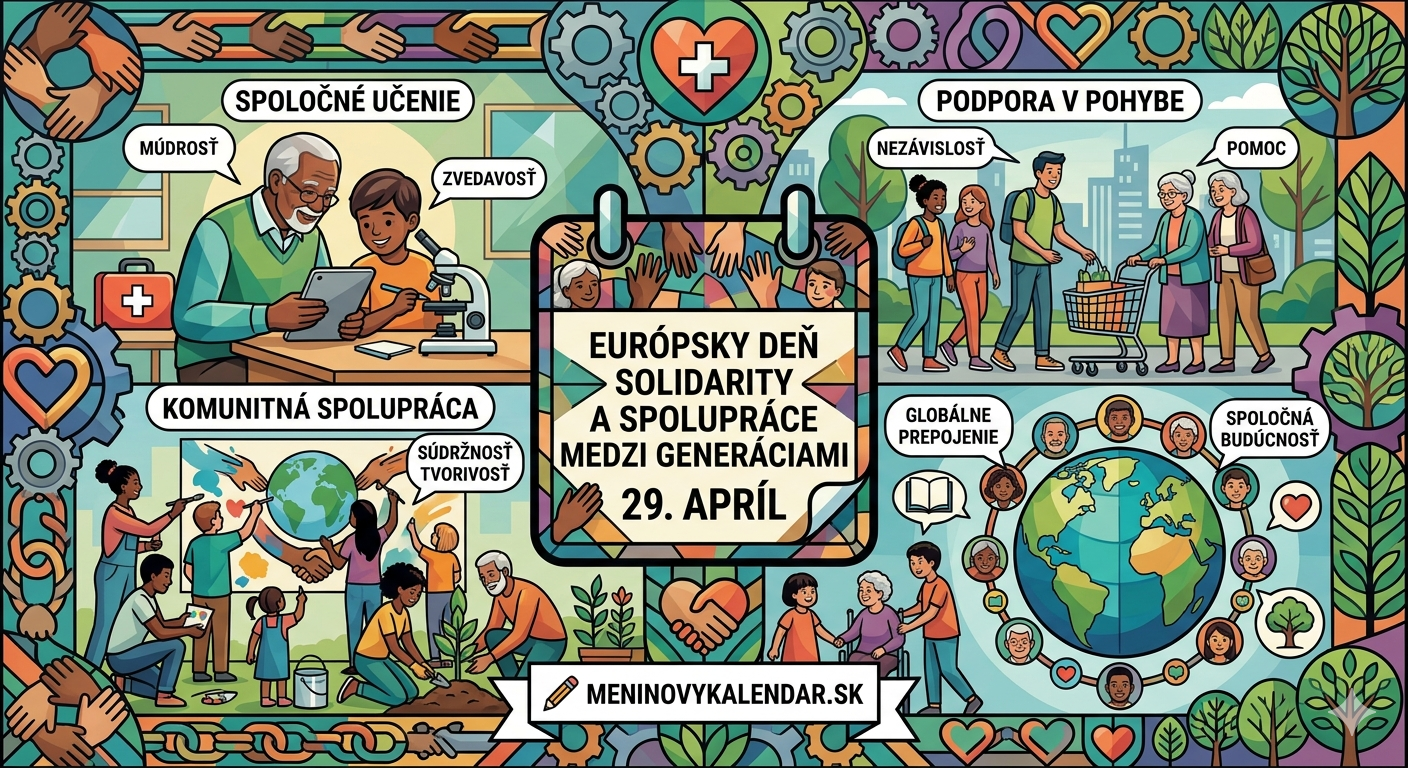 Európsky deň solidarity a spolupráce medzi generáciami: Most, ktorý spája minulosť s budúcnosťou 🤝👴👶✨ (29. apríl)