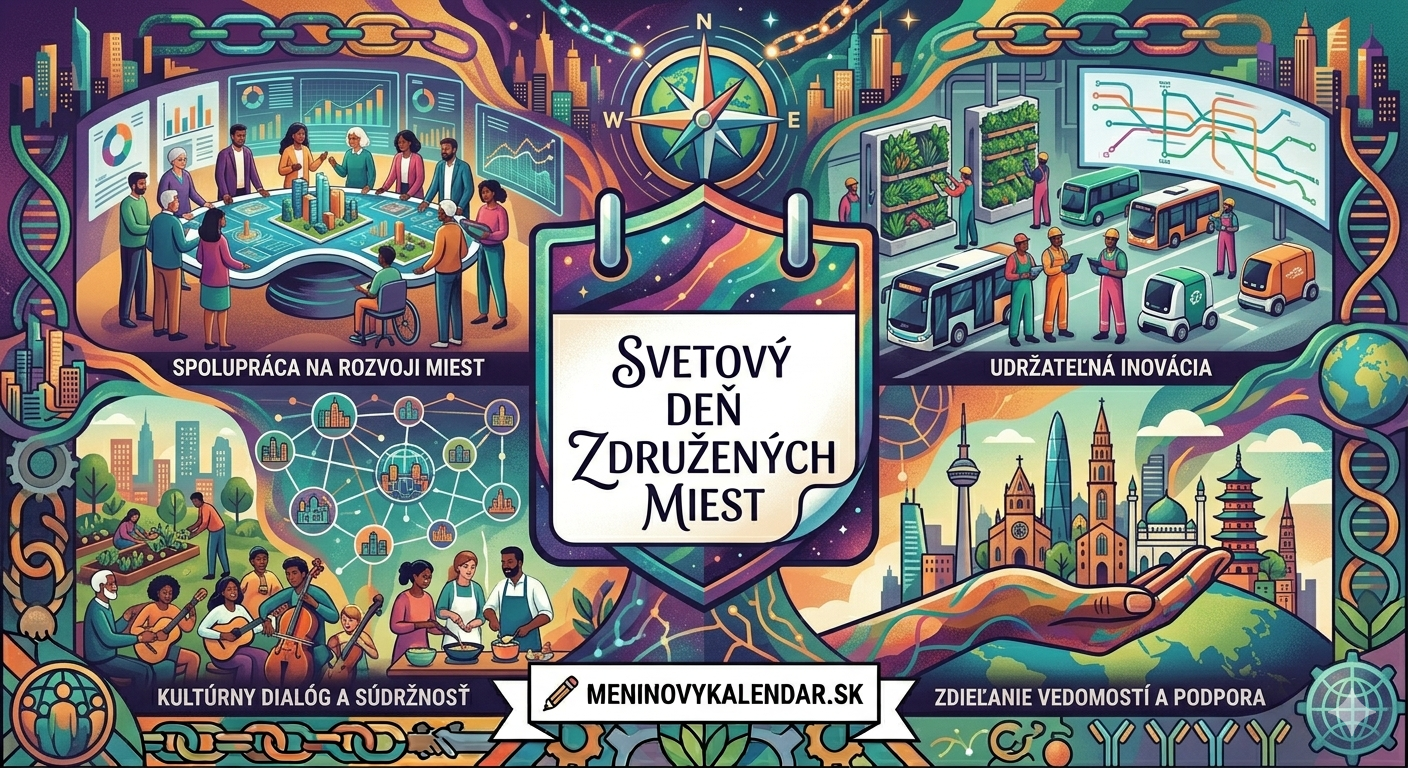 Svetový deň združených miest 🌍🤝 – posledná nedeľa v apríli (26. apríl 2026)