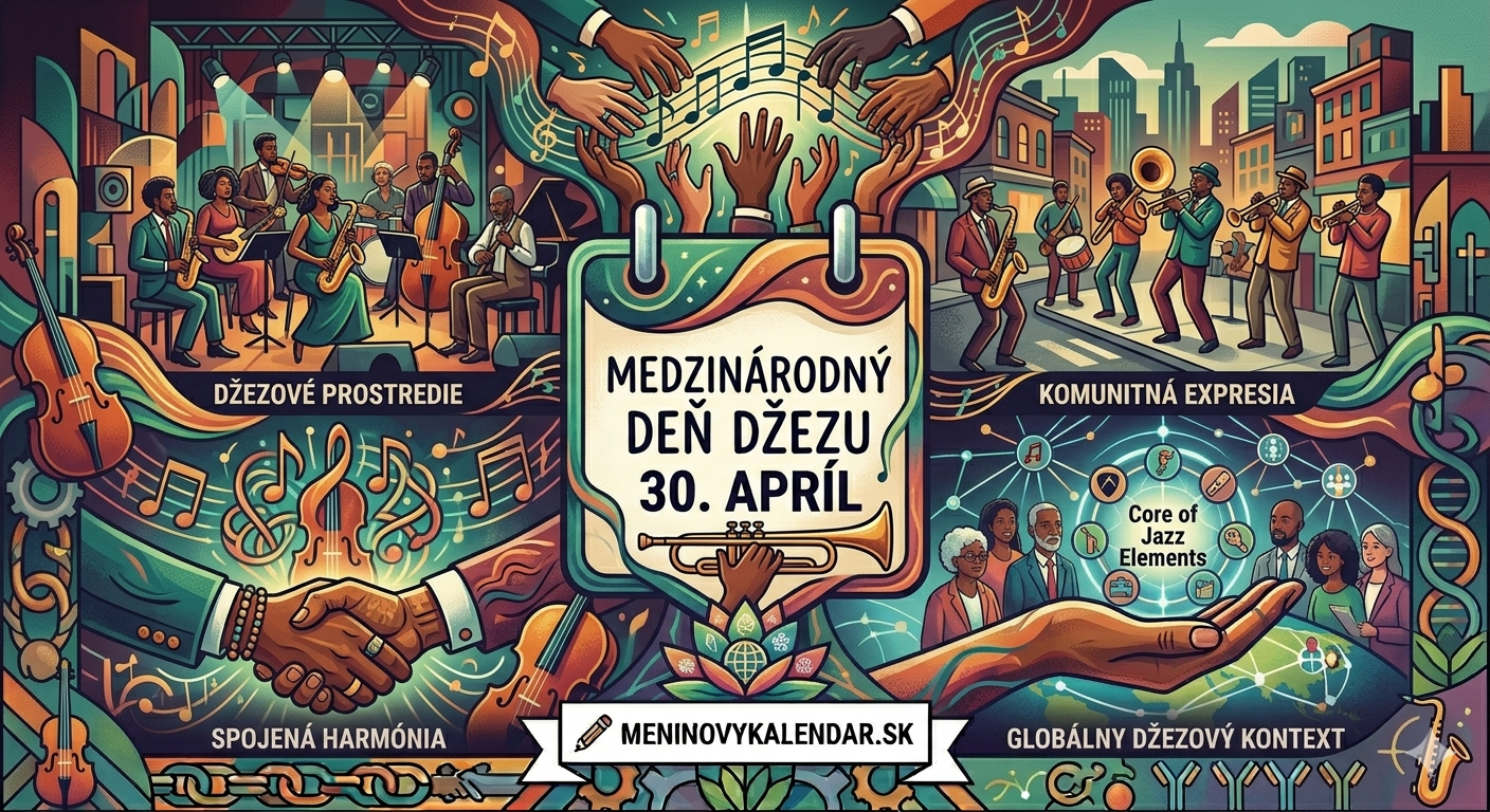 Medzinárodný deň džezu: Oslava hudby, ktorá dáva krídla slobode 🎷🎹🎺✨ (30. apríl)