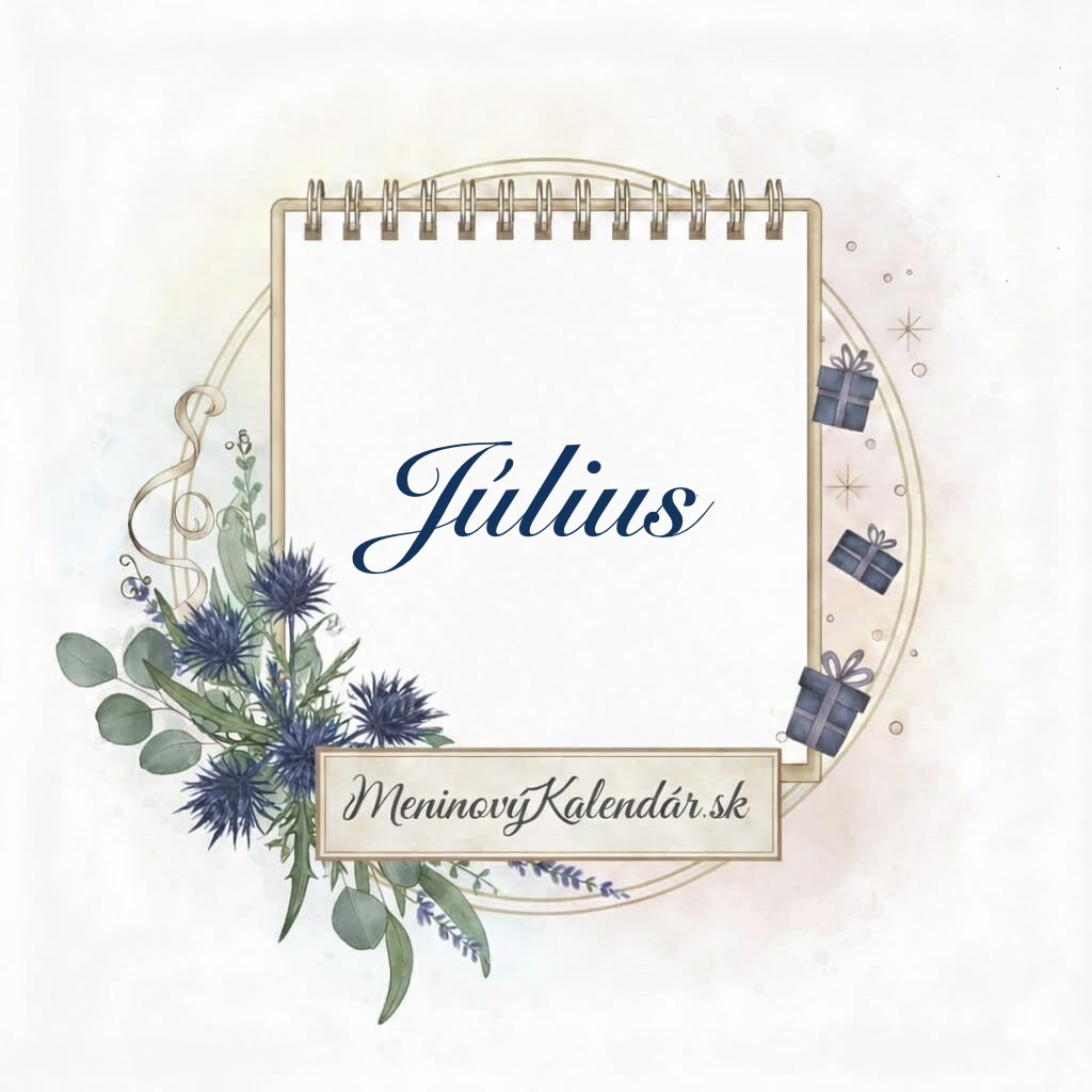 Kedy má meniny Július? ✨