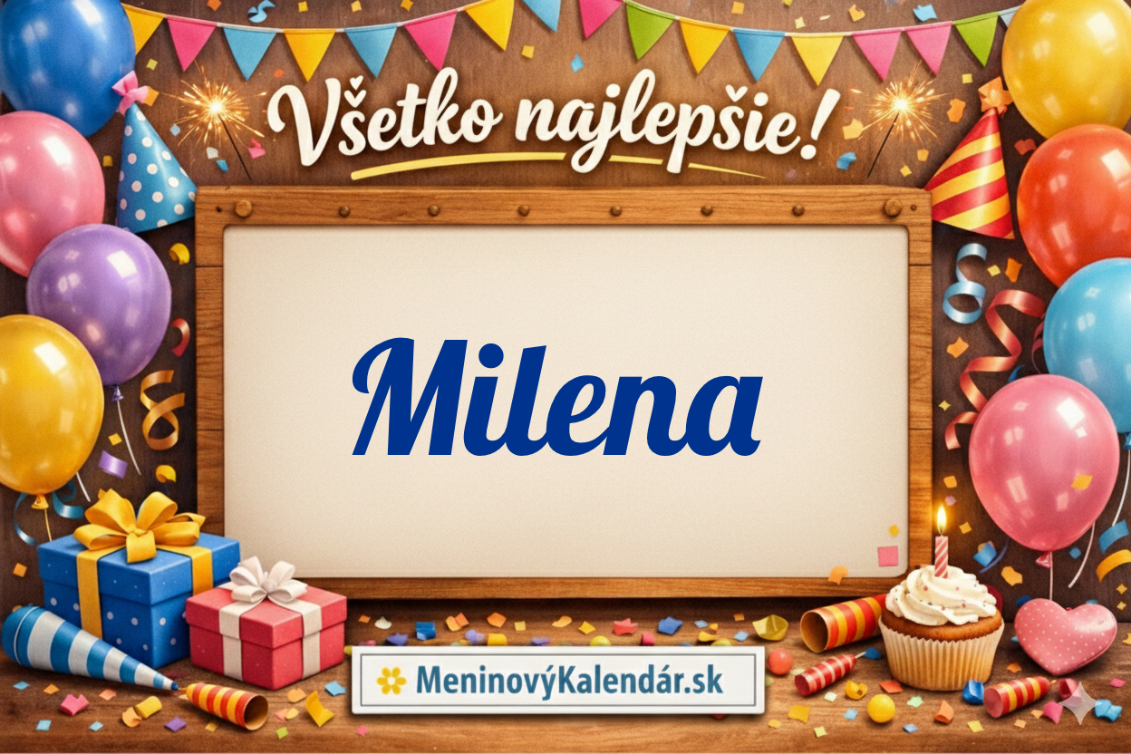 Všetko najlepšie, Milena! 🌸