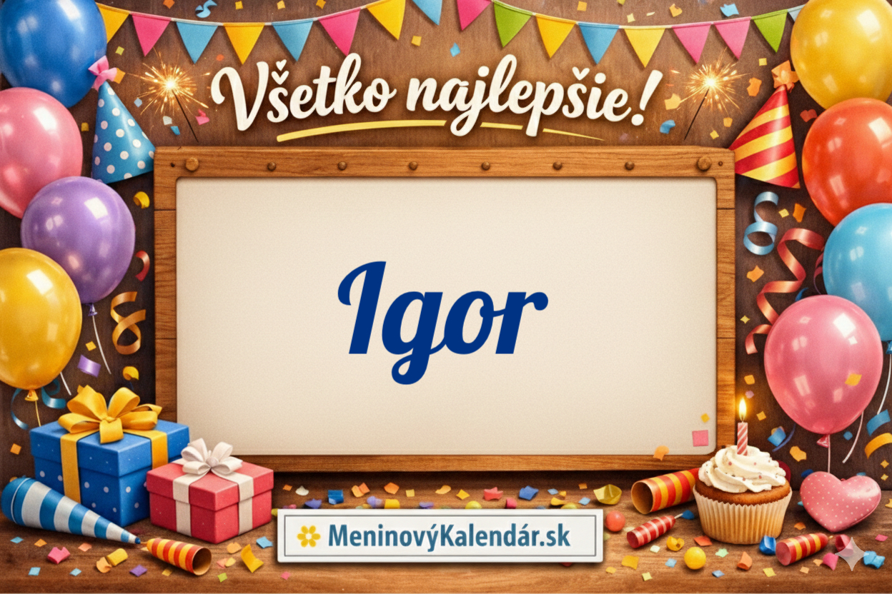 Všetko najlepšie, Igor! 🛡️ Najväčší sprievodca meninami 10. apríla: 65 originálnych prianí, hlboký význam mena a tipy na darčeky