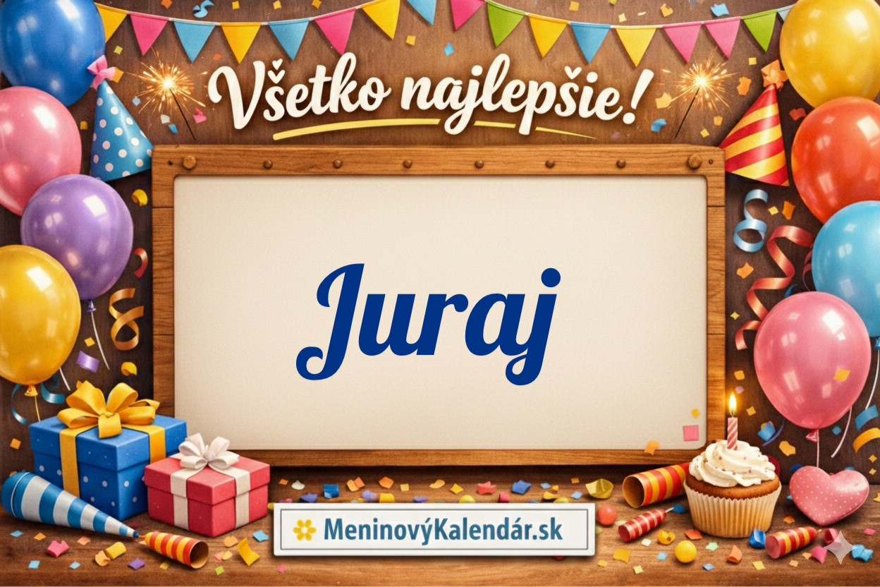 Všetko najlepšie, Juraj! 🐉 Najväčší sprievodca meninami 24. apríla: 65 originálnych prianí, tajomný význam mena a tipy na darčeky