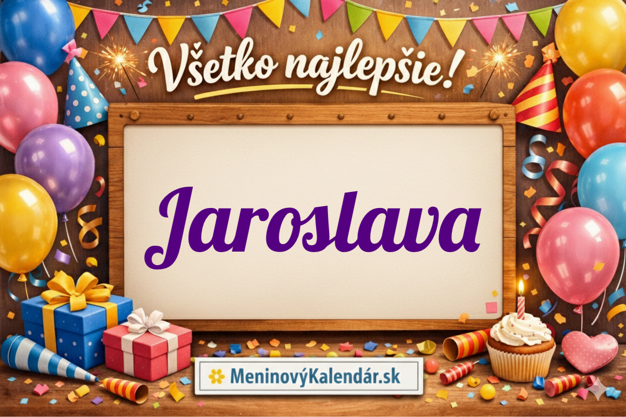 Všetko najlepšie, Jaroslava! 🌸 Kompletný sprievodca meninami 26. apríla: 65 originálnych prianí, história mena a tipy na darčeky