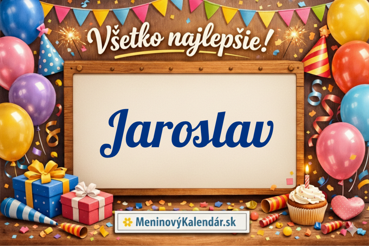 Všetko najlepšie, Jaroslav! 🌿 Najväčší sprievodca meninami 27. apríla: 65 originálnych prianí, tajomný význam mena a tipy na darčeky