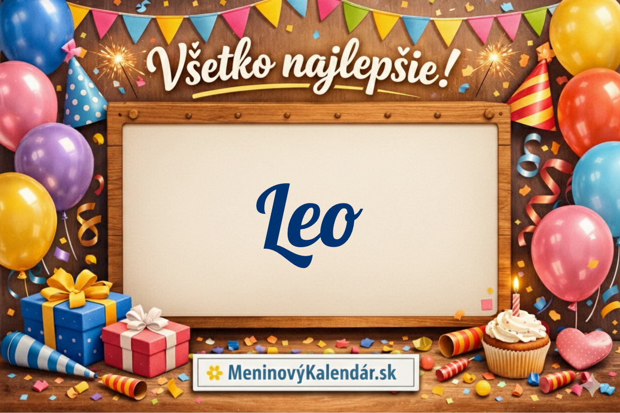 Všetko najlepšie, Leo! 🦁 Najväčší sprievodca meninami 29. apríla: 65 originálnych prianí, história mena a kráľovské tipy na darčeky