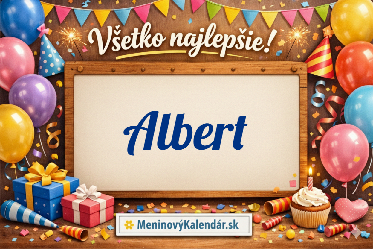 Všetko najlepšie, Albert! 🧠👑
