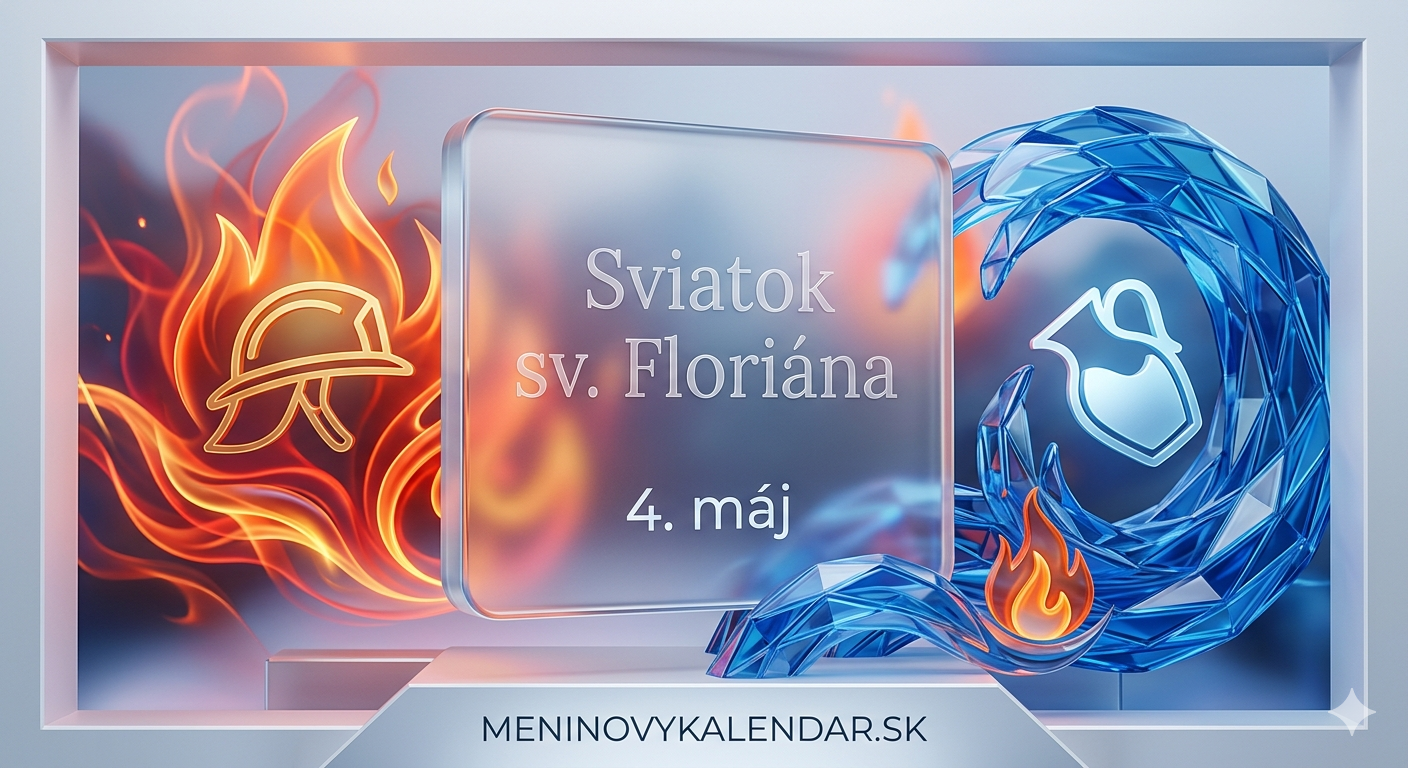 Sviatok svätého Floriána 🚒🔥 (4. máj)