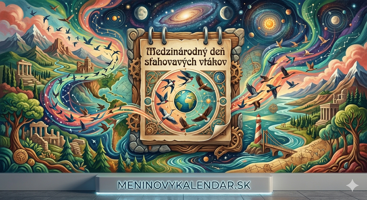 Medzinárodný deň sťahovavých vtákov 🦢🌍 – druha sobota v máji (9. máj 2026)