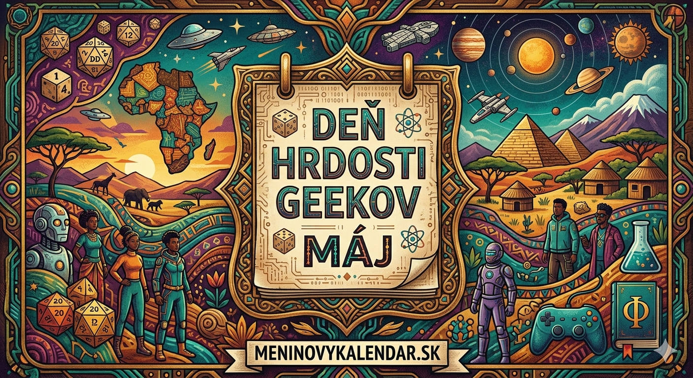 Deň hrdosti geekov🖖🎮🚀✨ (25. máj)