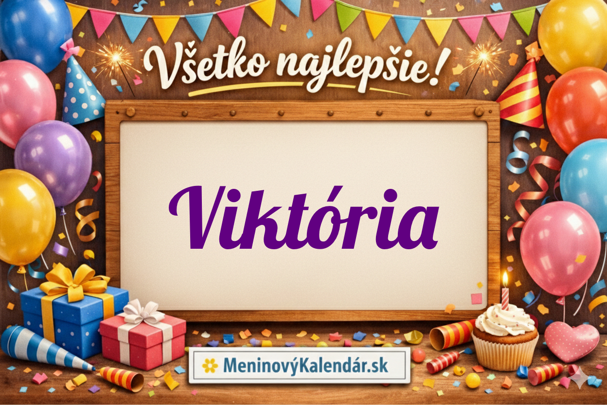 Všetko najlepšie, Viktória! 👑 Kompletný sprievodca meninami 10. mája 🗓️