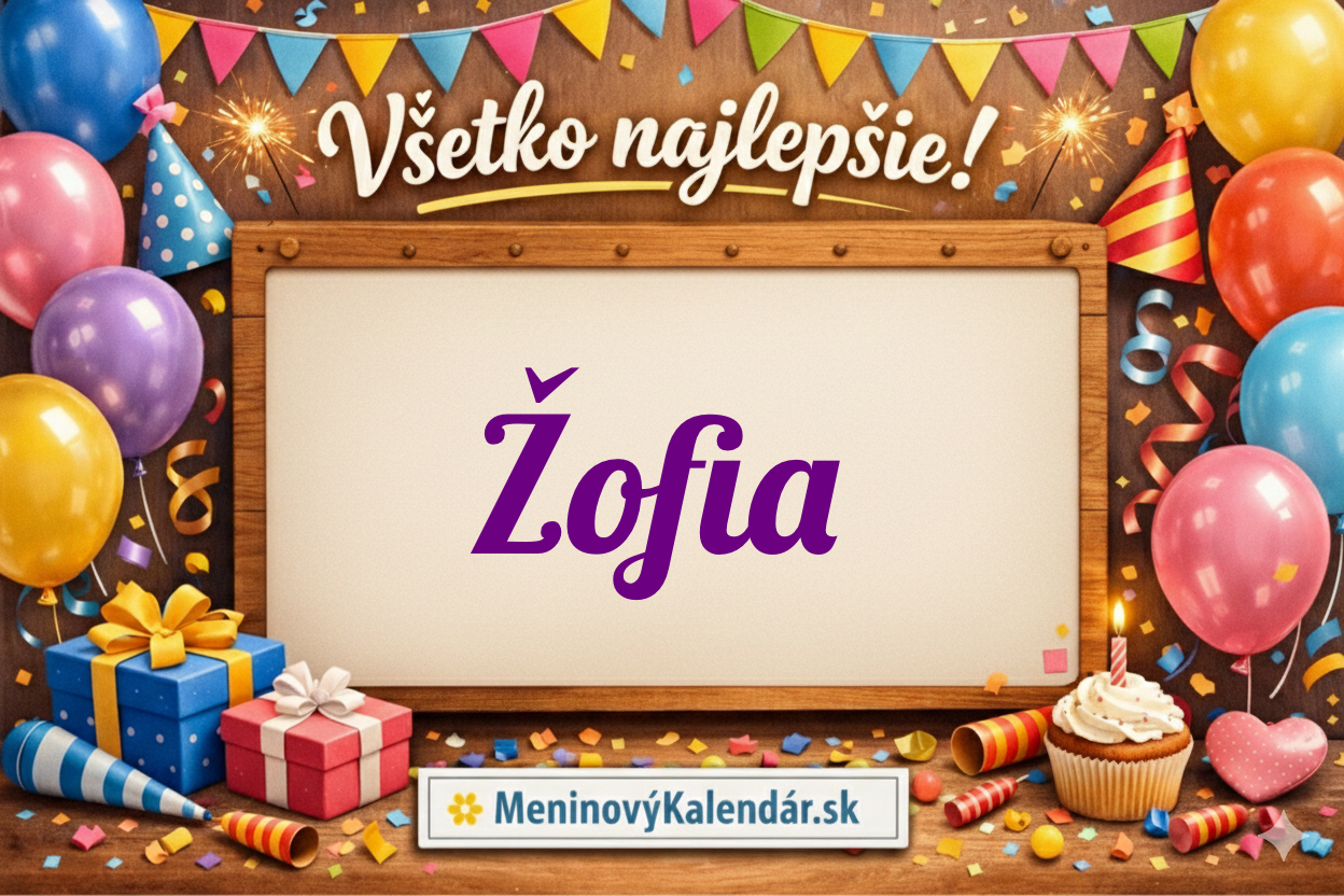 Všetko najlepšie, Žofia! 🌸 Kompletný sprievodca meninami 15. mája 🗓️