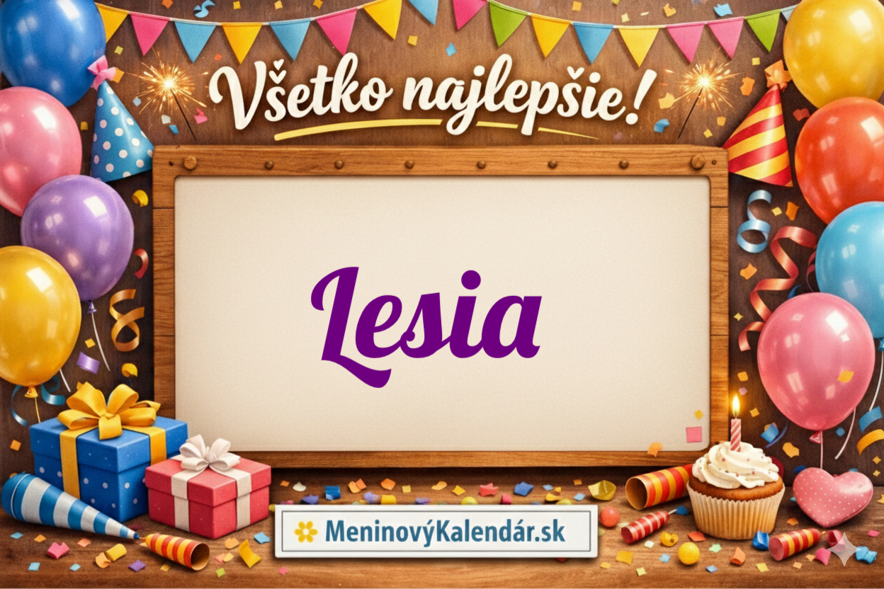 Všetko najlepšie, Lesia! 🌿 Najväčší sprievodca meninami 5. mája 🗓️