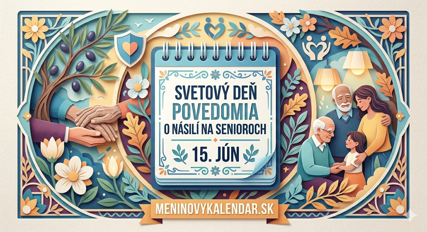 Svetový deň povedomia o násilí na senioroch (15. jún) 🎗️💙