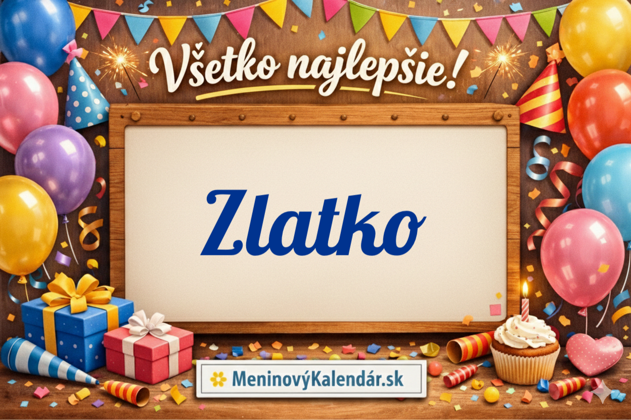 Všetko najlepšie, Zlatko! 🌟 Kompletný sprievodca meninami 12. júna 🗓️