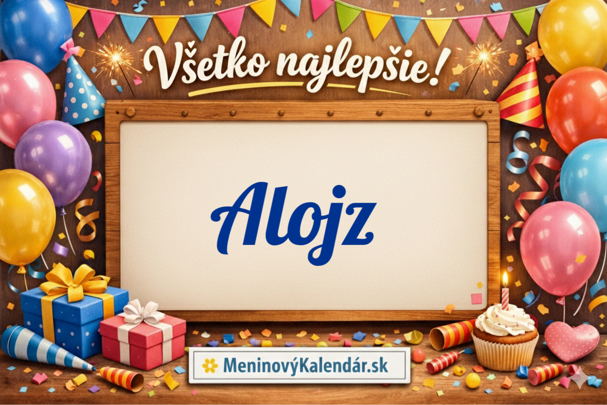 Všetko najlepšie, Alojz! 🌟 Kompletný sprievodca meninami 21. júna 🗓️