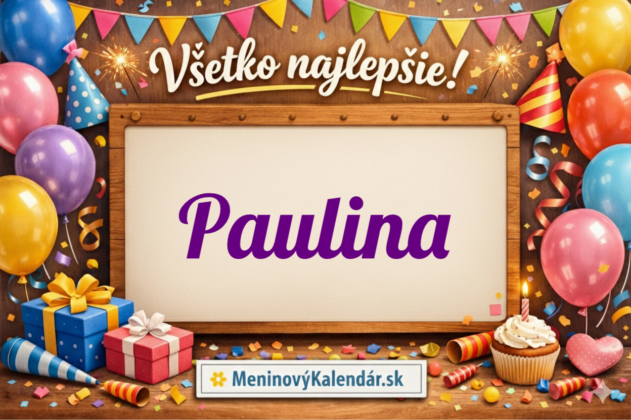 Všetko najlepšie, Paulína! 🌸 Kompletný sprievodca meninami 22. júna 🗓️