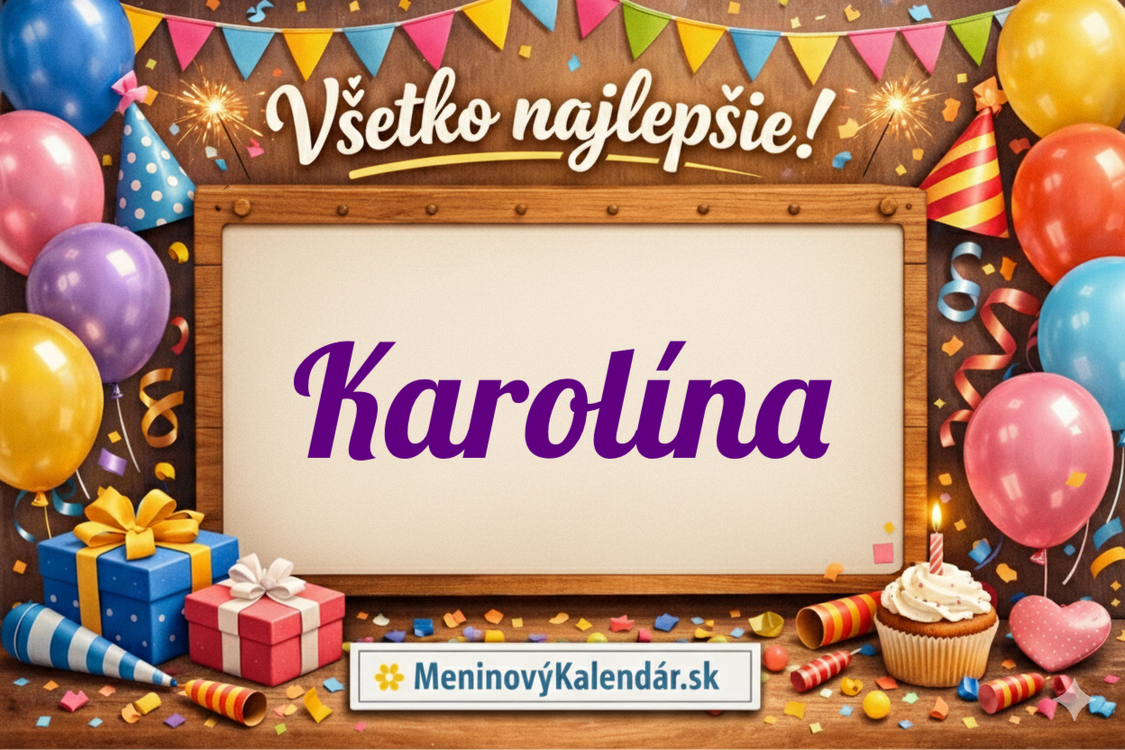 Všetko najlepšie, Karolína! 🌸 Kompletný sprievodca meninami 3. júna 🗓️