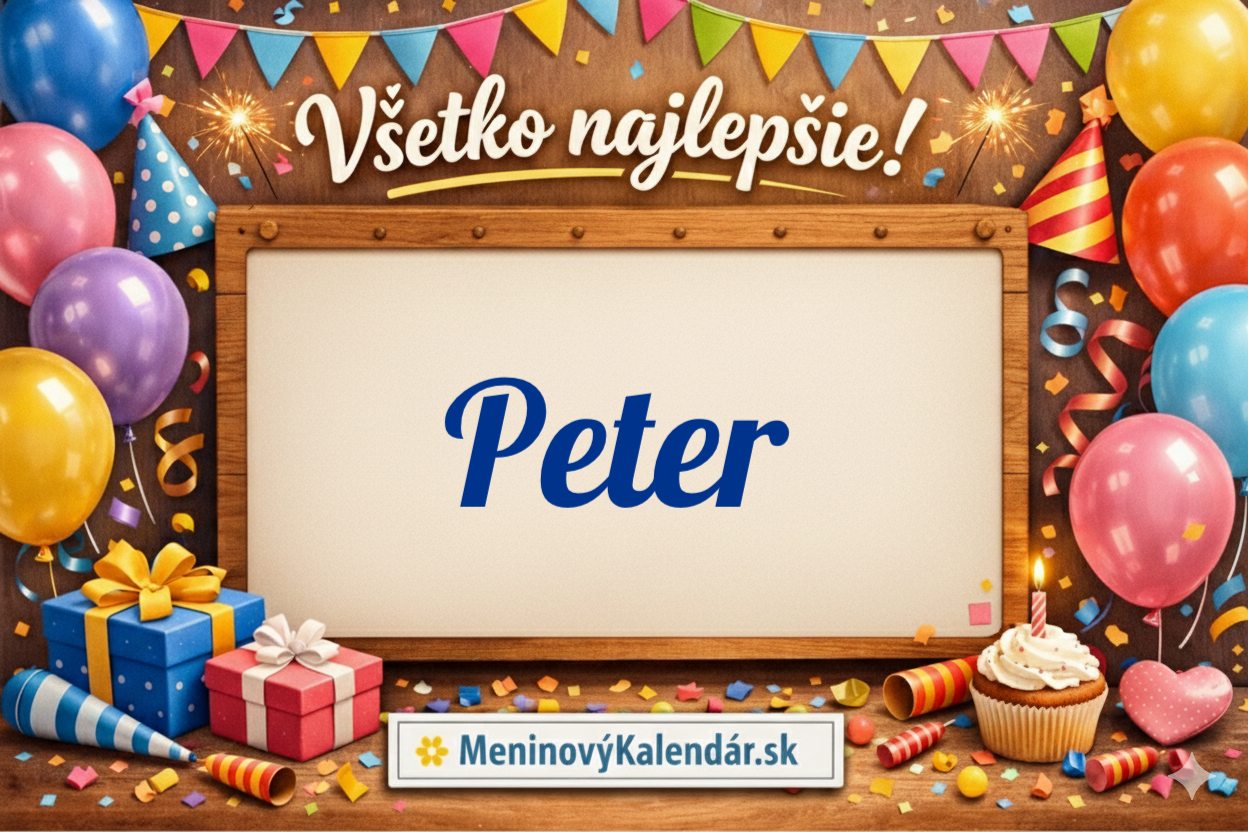 Všetko najlepšie, Peter! 🌟 Kompletný sprievodca meninami 29. júna 🗓️