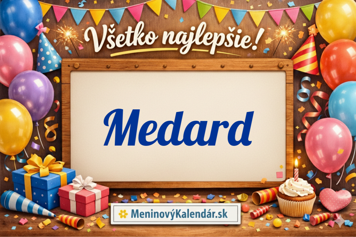 Všetko najlepšie, Medard! 🌧️☀️ Kompletný sprievodca meninami 8. júna 🗓️
