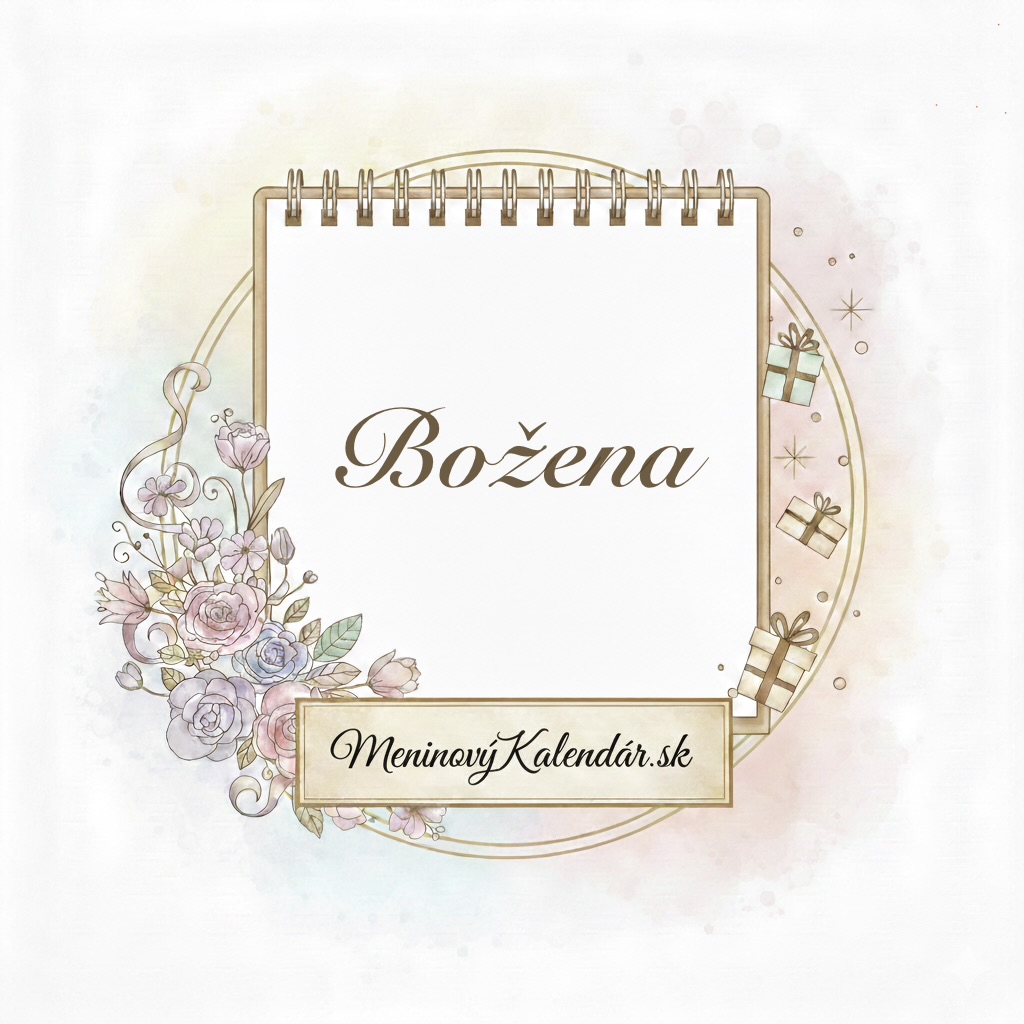 Meniny Božena: Kedy má meniny, pôvod, význam a známe osobnosti