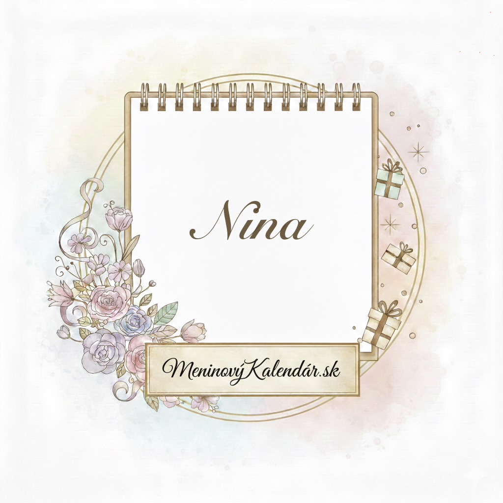 Kedy má meniny Nina? 🌸✨
